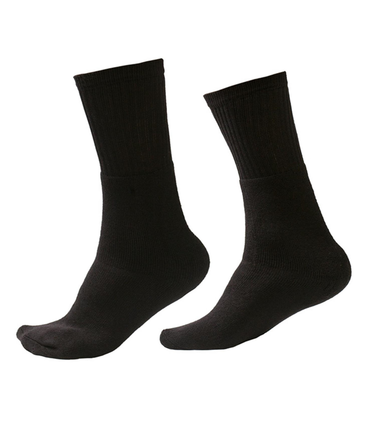 Κάλτσες βαμβακερές πενιέ one size Μαύρες