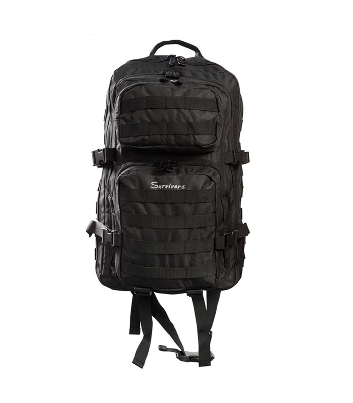Σακίδιο πλάτης μεγάλο 45/55 lt Survivors Μαύρο