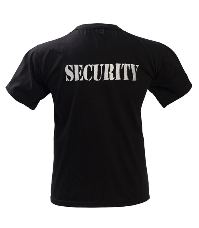 Μπλουζάκι μακό με κέντημα SECURITY