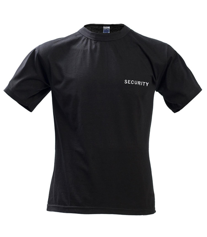 Μπλουζάκι μακό με κέντημα SECURITY