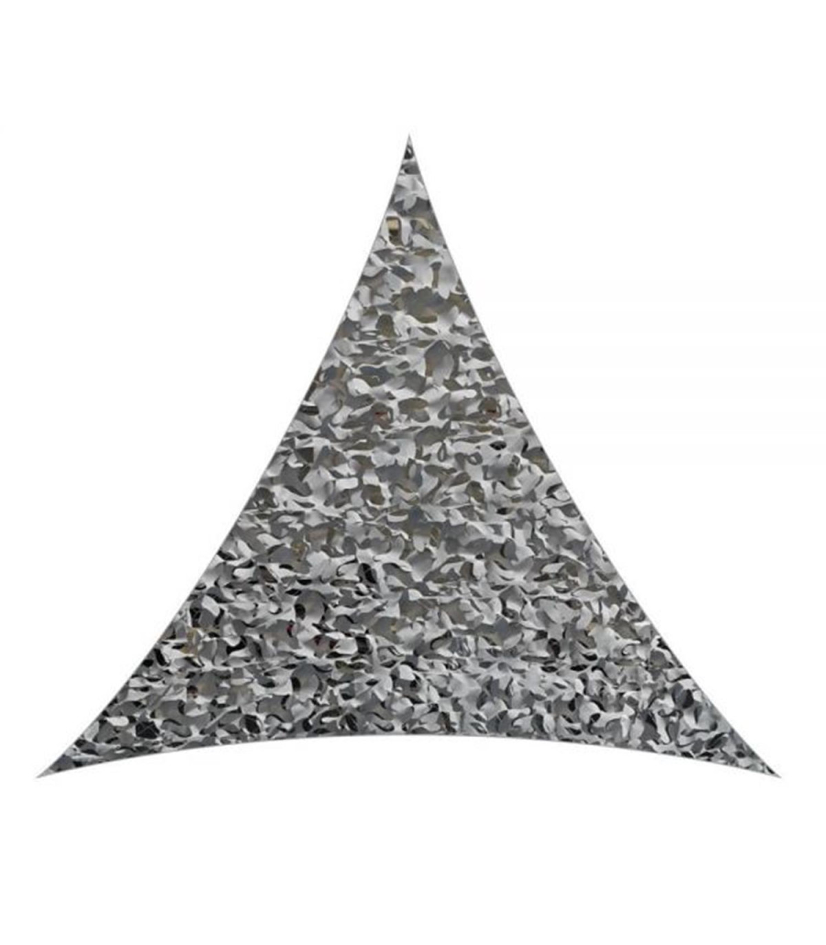 Δίχτυα Σκίασης σε τριγωνικό σχήμα με μεταλλικό πλαίσιο και πλευρά 4μ (Διαστάσεις 4x4x4,80μ)