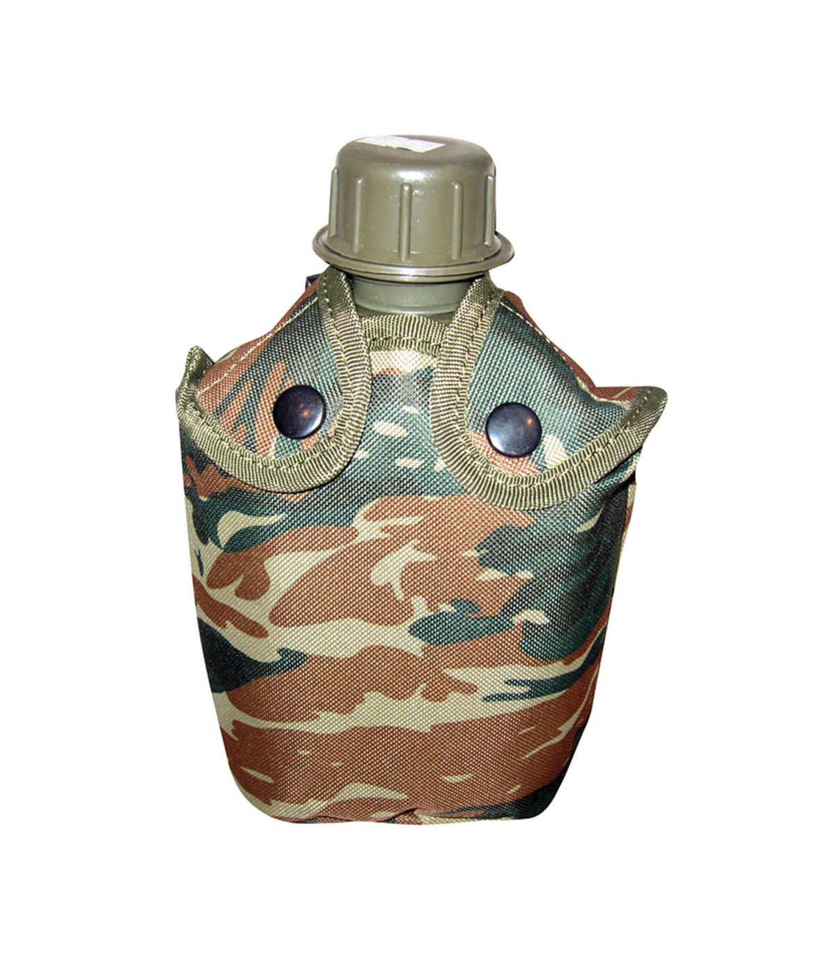 Παγούρι στρατιωτικό πλαστικό με κάλυμμα (Ελληνικής Παραλλαγής)