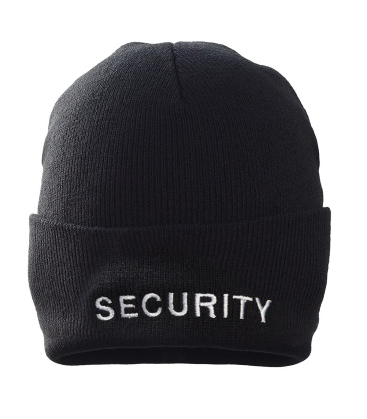 Σκούφος διπλός Μαύρος με κέντημα SECURITY