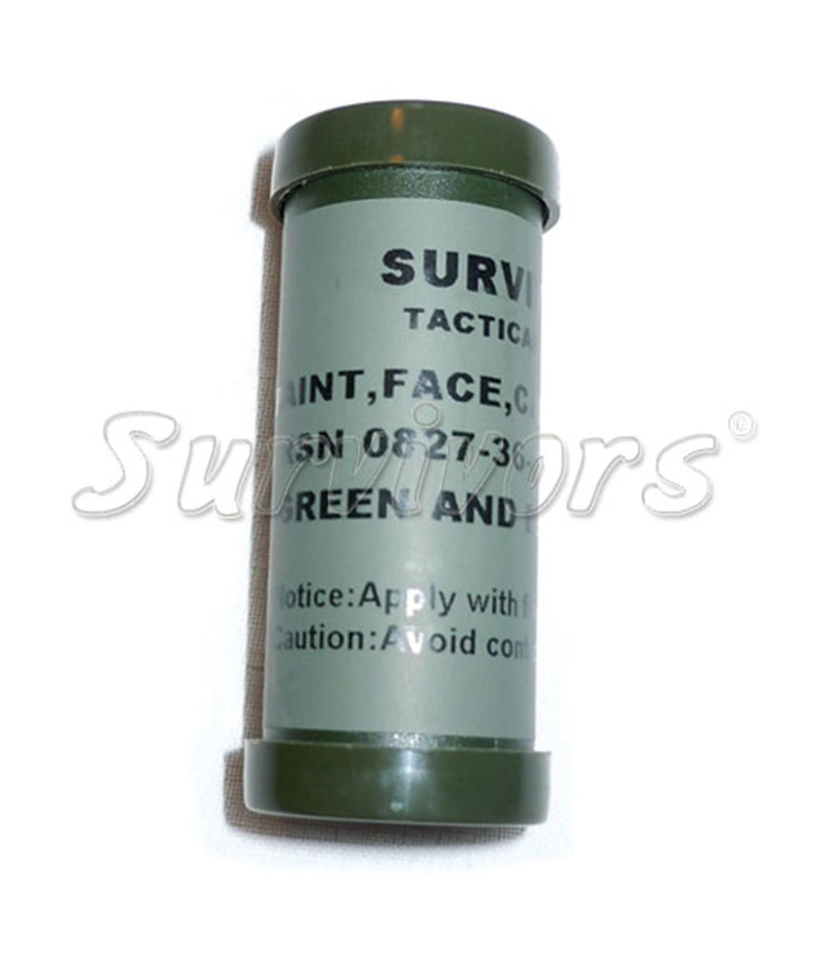 Φούμο στικ 2 χρωμάτων Λαδί - Μαύρο