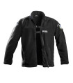Ζακετα fleece Survivors με κέντημα Αστυνομίας (Μαύρο)
