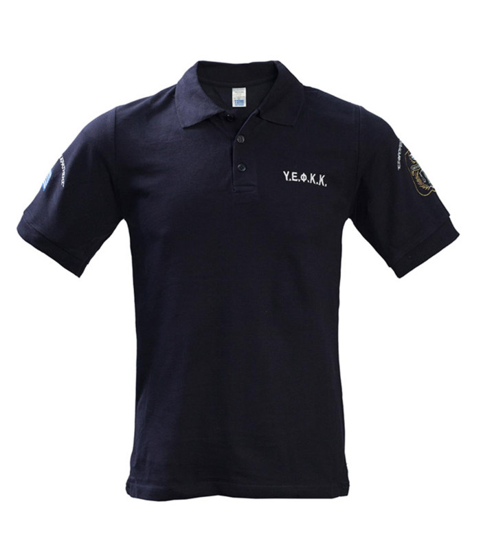 Survivors Polo Cotton T- Shirt with YEFKK Embroidered | Sabotage Oddal