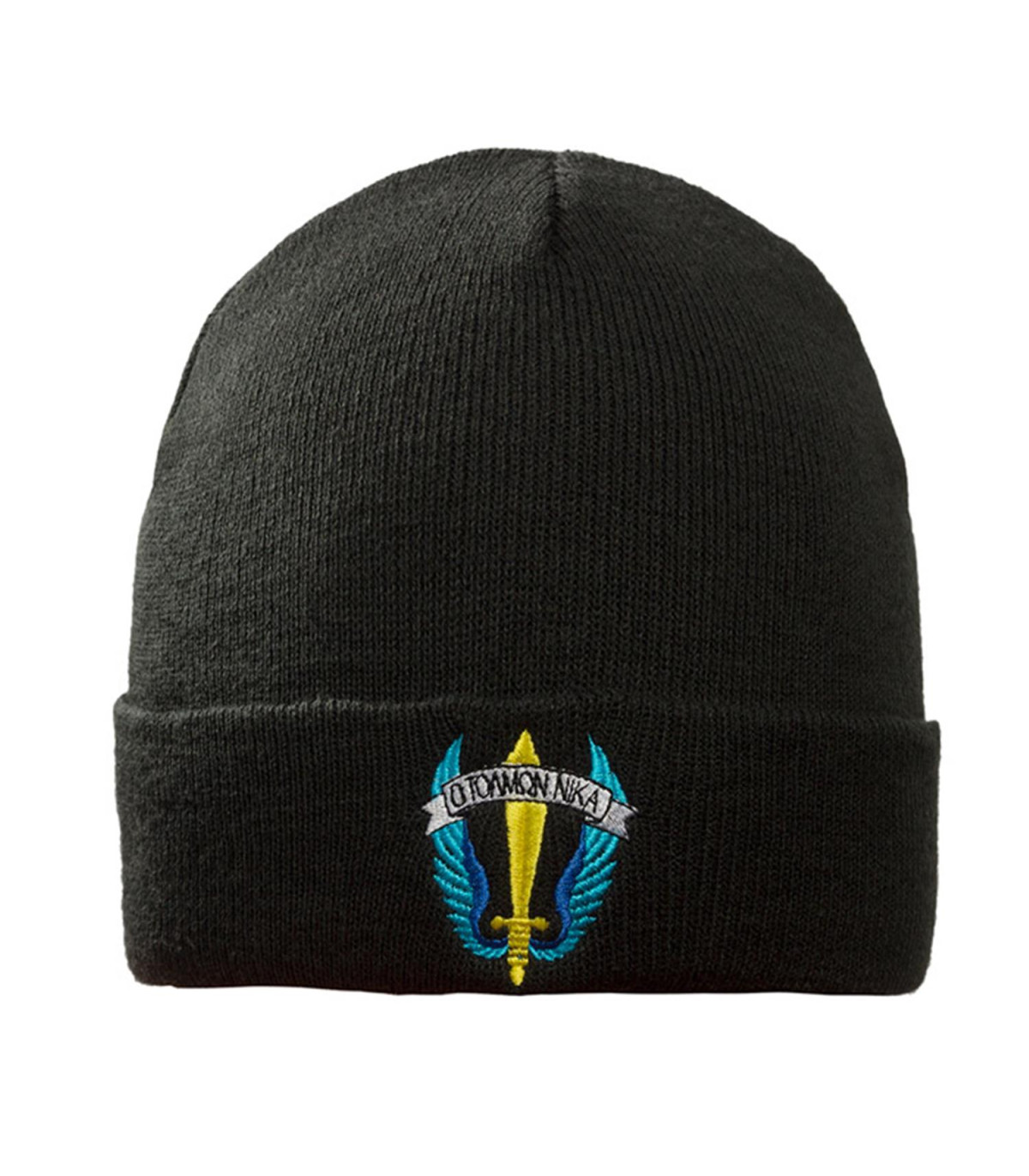 Σκούφος μαύρο με κέντημα ΔΥΝΑΜΕΙΣ ΚΑΤΑΔΡΟΜΩΝ