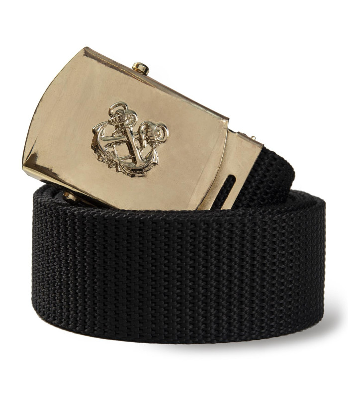 Ζώνη 40αρα με Σήμα Λιμενικού (Μαύρη)