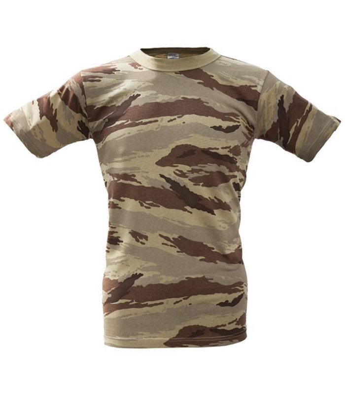 Survivors T-Shirt Short Sleeve Cotton Desert Camo | Sabotage Oddal