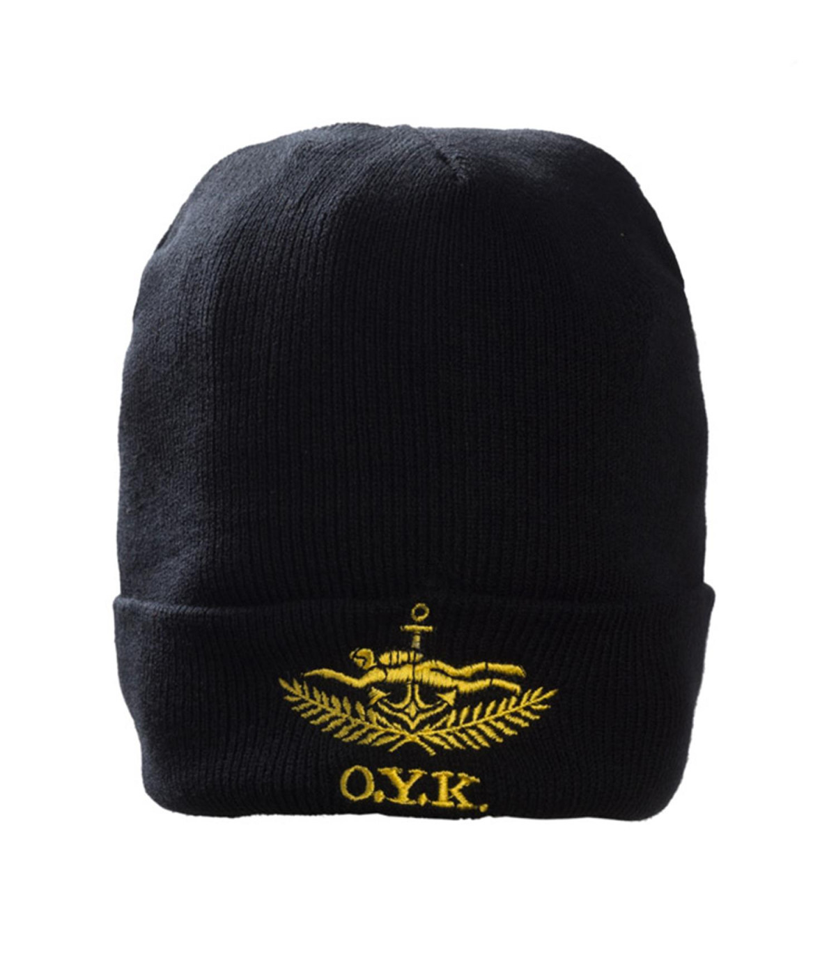 Σκούφος μαύρο με κέντημα Ο.Υ.Κ.