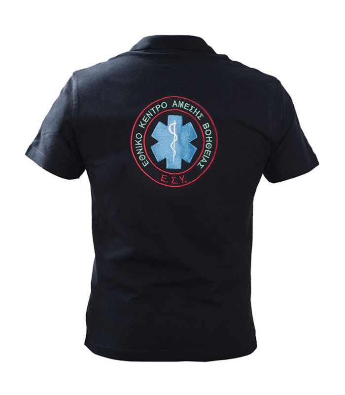 Survivors Polo T-Shirt Short Sleeve Embroidered EKAV | Sabotage Oddal