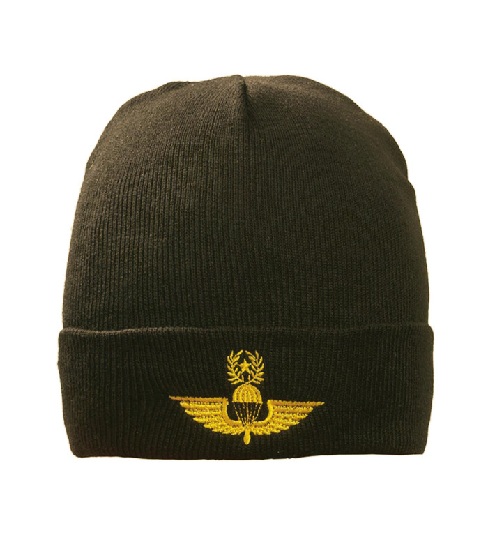 Σκούφος λαδί με κέντημα ΜΟΙΡΑ ΑΛΕΞΙΠΤΩΤΙΣΤΩΝ