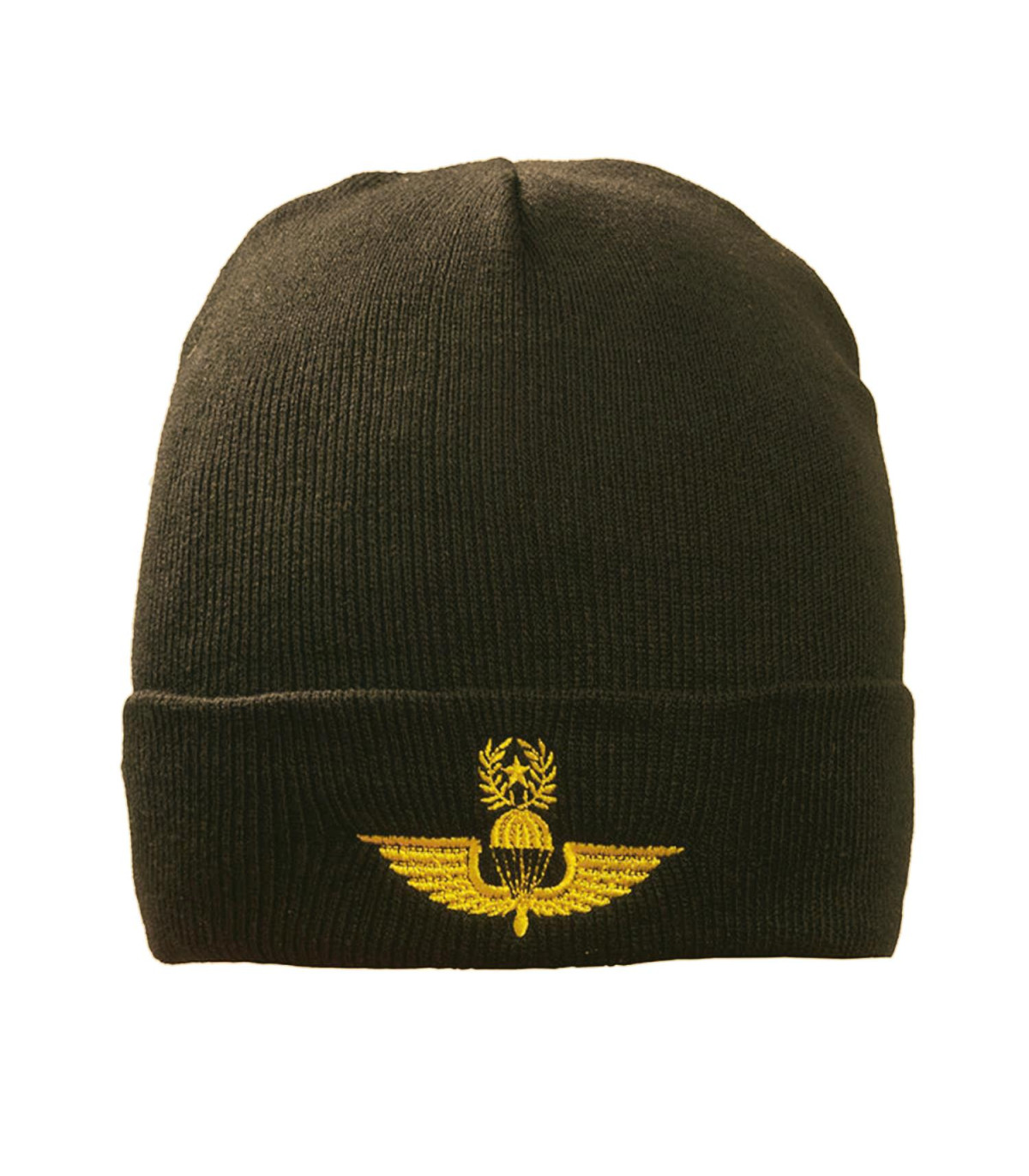 Σκούφος λαδί με κέντημα ΜΟΙΡΑ ΑΛΕΞΙΠΤΩΤΙΣΤΩΝ