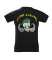 SURVIVORS T-SHIRT SPECIAL FORCES EMBROIDERY SKULL BERET