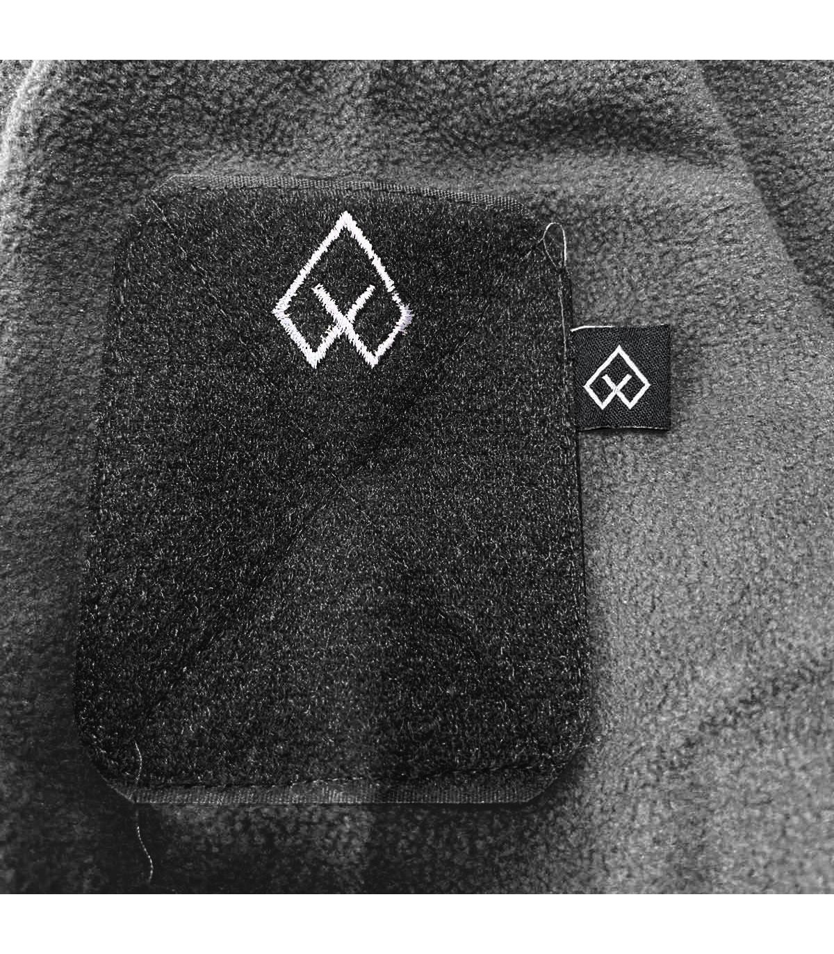 Ζακέτα Survivors Essential Fleece XS - XXL Mαύρο