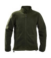 SURVIVORS ESSENTIAL FLEECE TACTICAL JACKET OLIVE (XS-XXL)