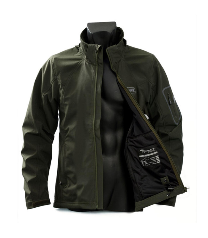 Soft-shell Magnum Tactical WP 3ΧL - 4XL Eπιχειρησιακή ζακέτα Λαδί
