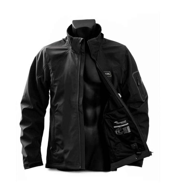 Μπουφάν Survivors Softshell WP Jacket Επιχειρησιακό Μαύρο | Sabotage Oddal