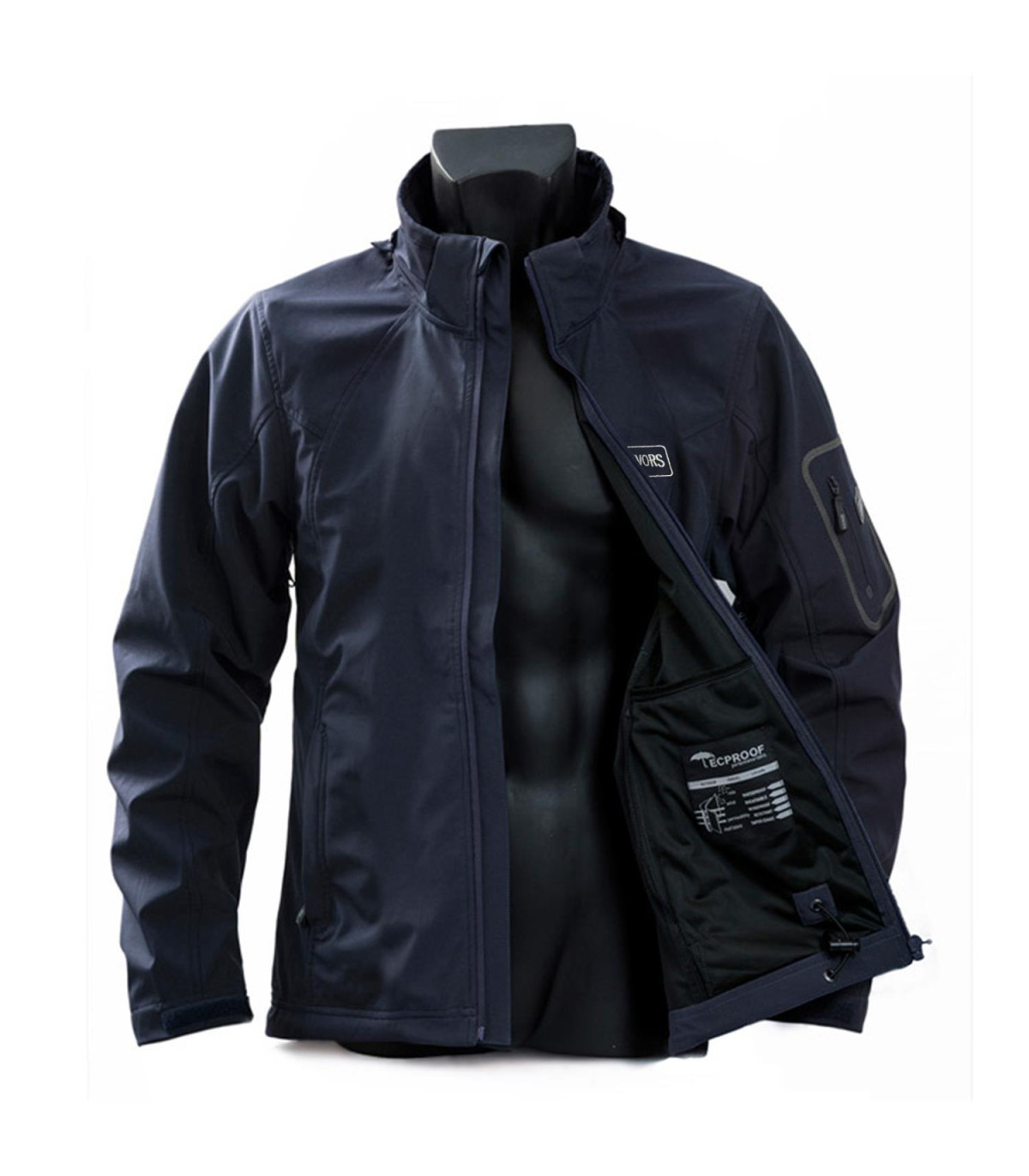 Μπουφάν Survivors Softshell WP Jacket Επιχειρησιακό Μπλε | Sabotage Oddal