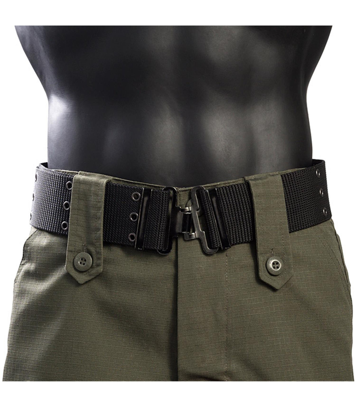 Ζώνη Α/Τ στρατιωτική Μαύρη