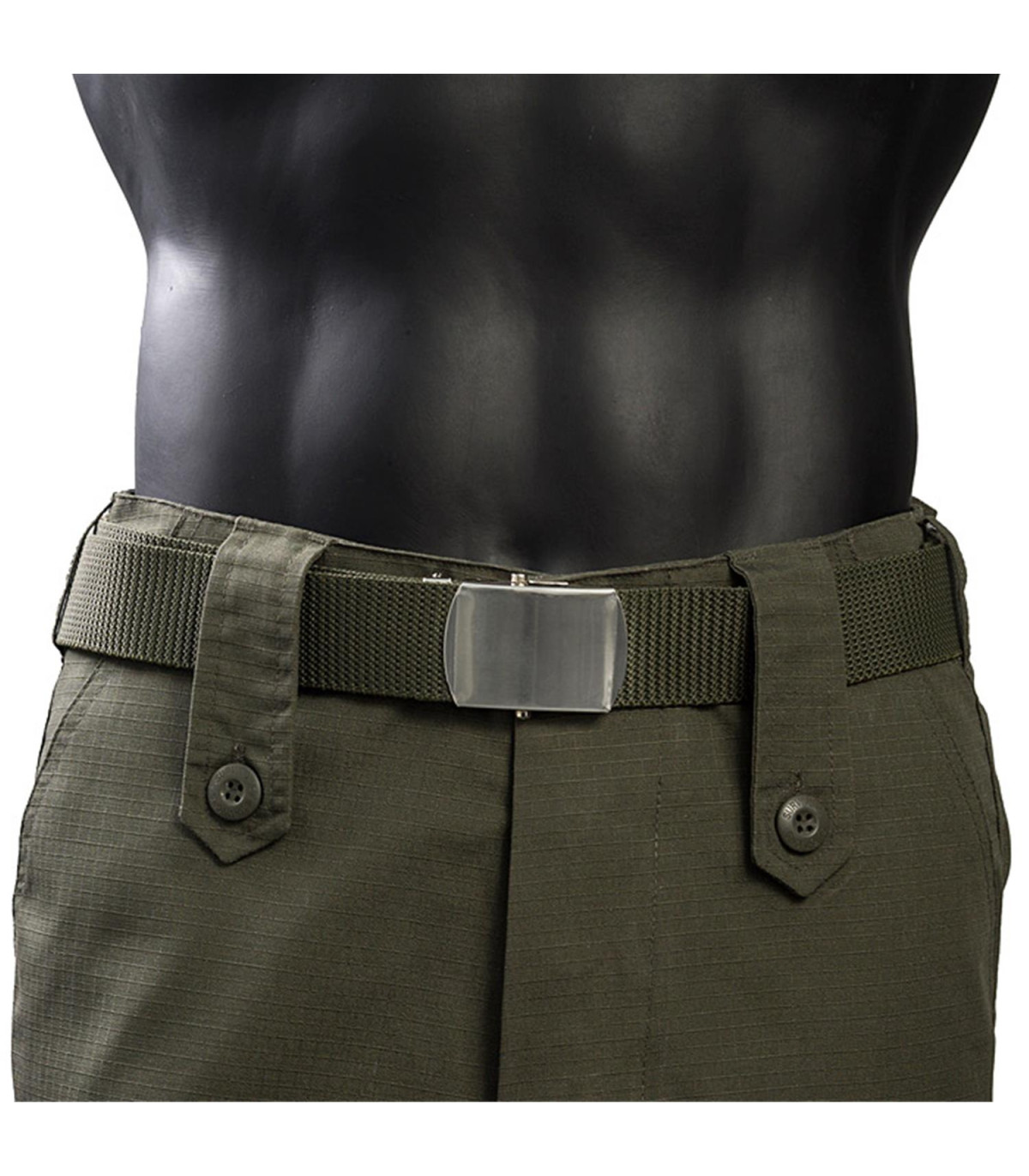 Ζώνη στρατιωτική 40ρα μακριά Λαδί