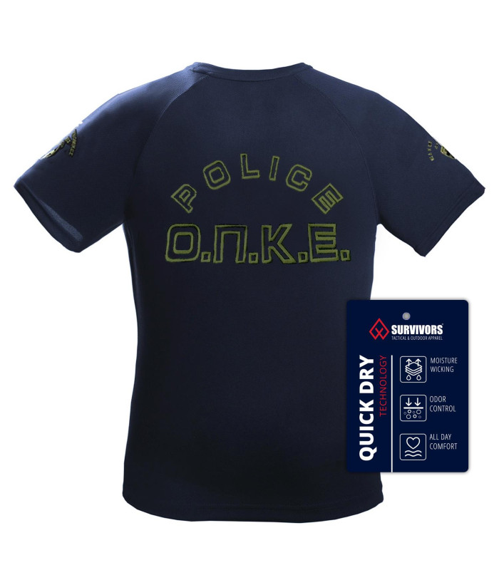 Survivors Antisweat T-Shirt Embroidered OPKE | Sabotage Oddal