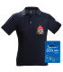 Survivors T-Shirt Polo Antisweat Firefighter Blue (3XL-4XL) | Sabotage Oddal