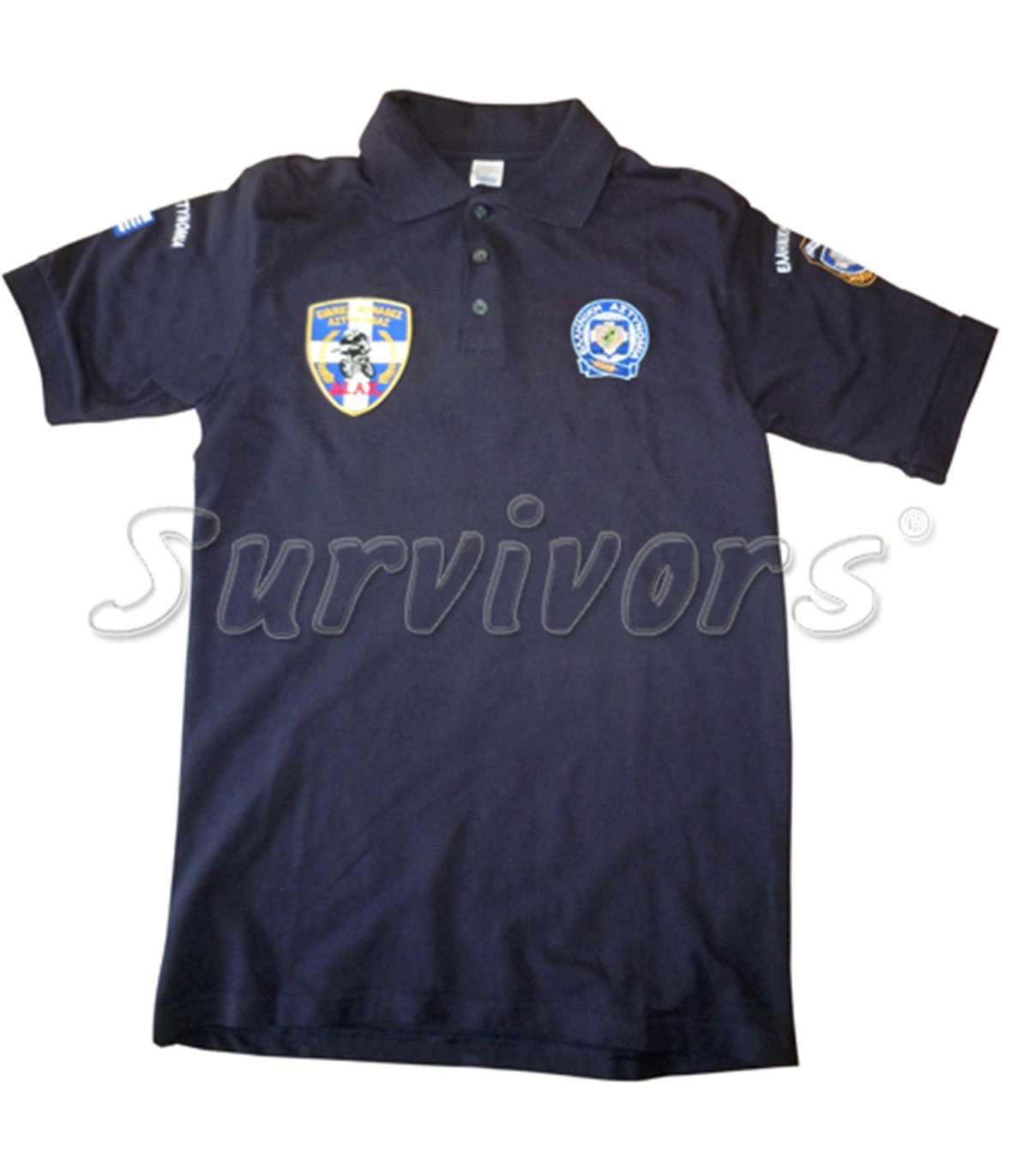 Survivors Polo T-Shirt Short Sleeve Embroidered | Sabotage Oddal