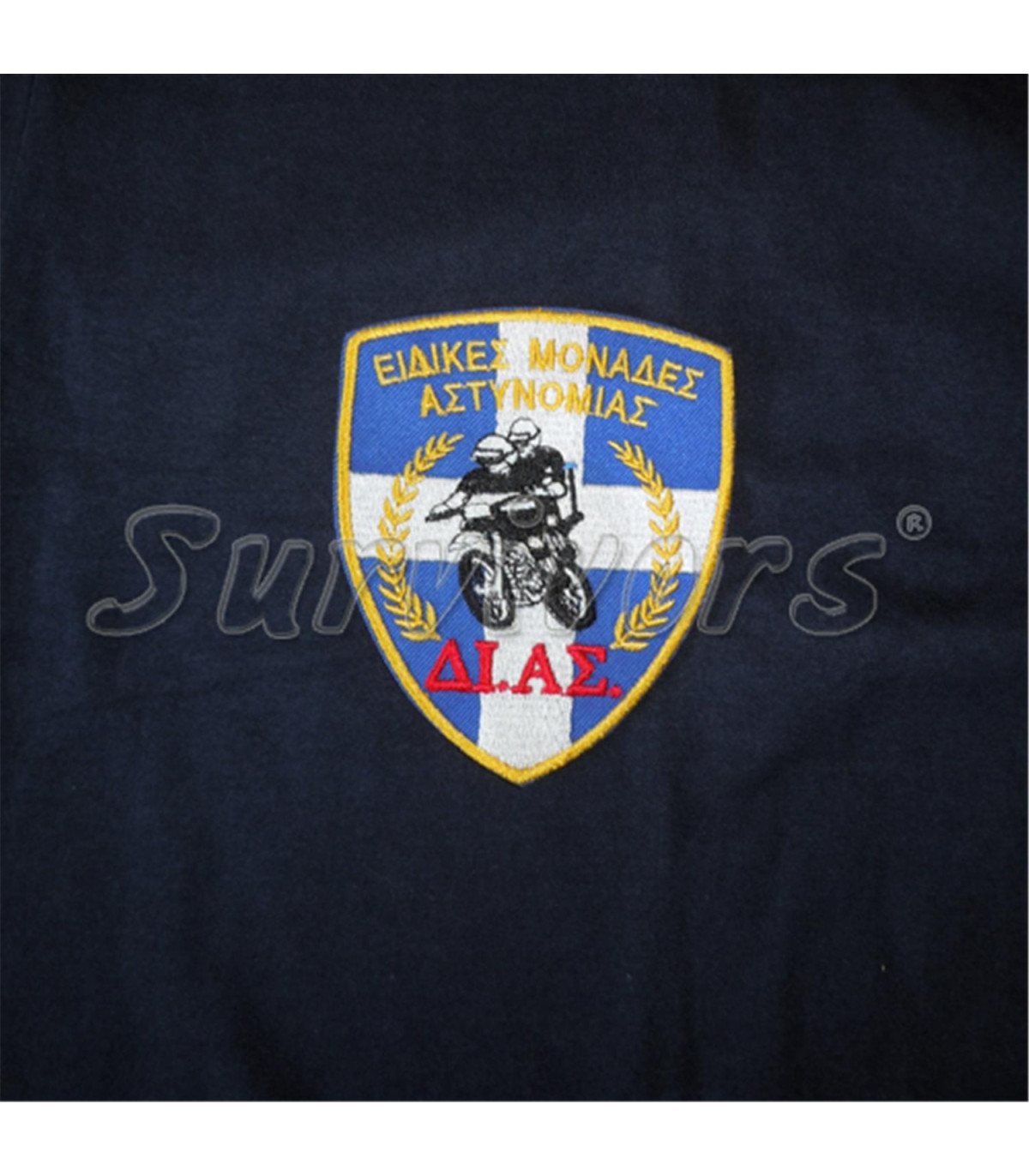 Μπλουζάκι Survivors Polo Κοντομάνικο T-Shirt με κέντημα | Sabotage Oddal