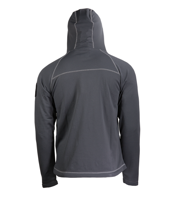 Ragnar Raids Einar Hoodie Fleece Tactical Jacket Grey | Sabotage Oddal
