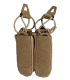 FREY PISTOL DOUBLE POUCH Coyote