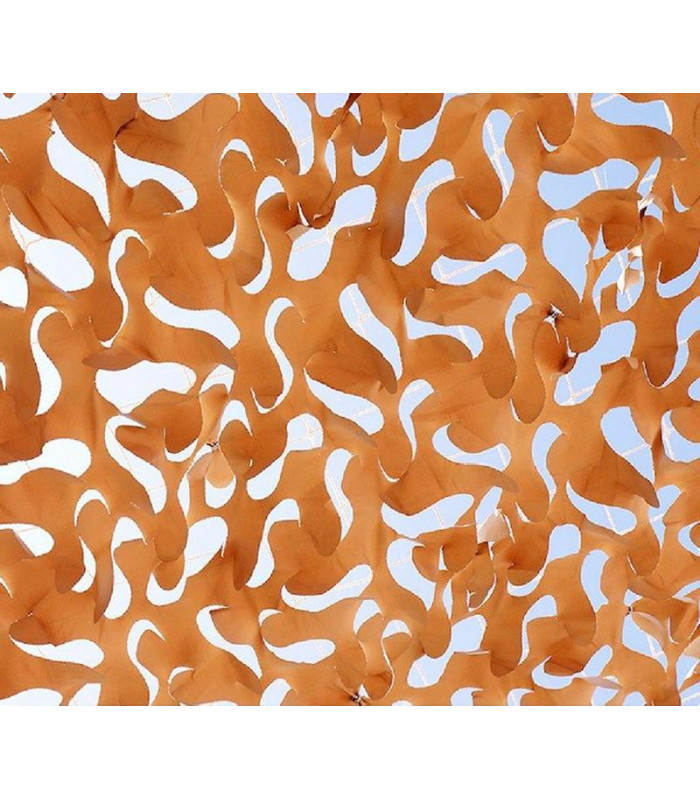 Δίχτυ Ενισχυμένης Σκίασης χρώμα μπεζ - καφέ με πλάτος 3,00μ (τόπι 50μ)