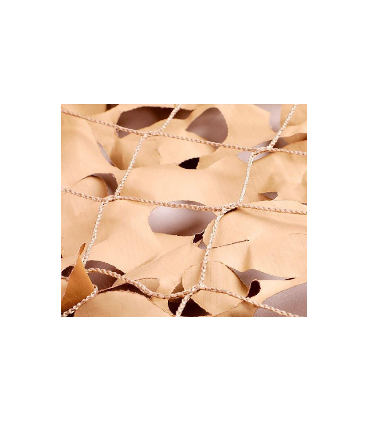 Δίχτυ Ενισχυμένης Σκίασης χρώμα μπεζ - καφέ με πλάτος 4,00μ (τόπι 50μ)