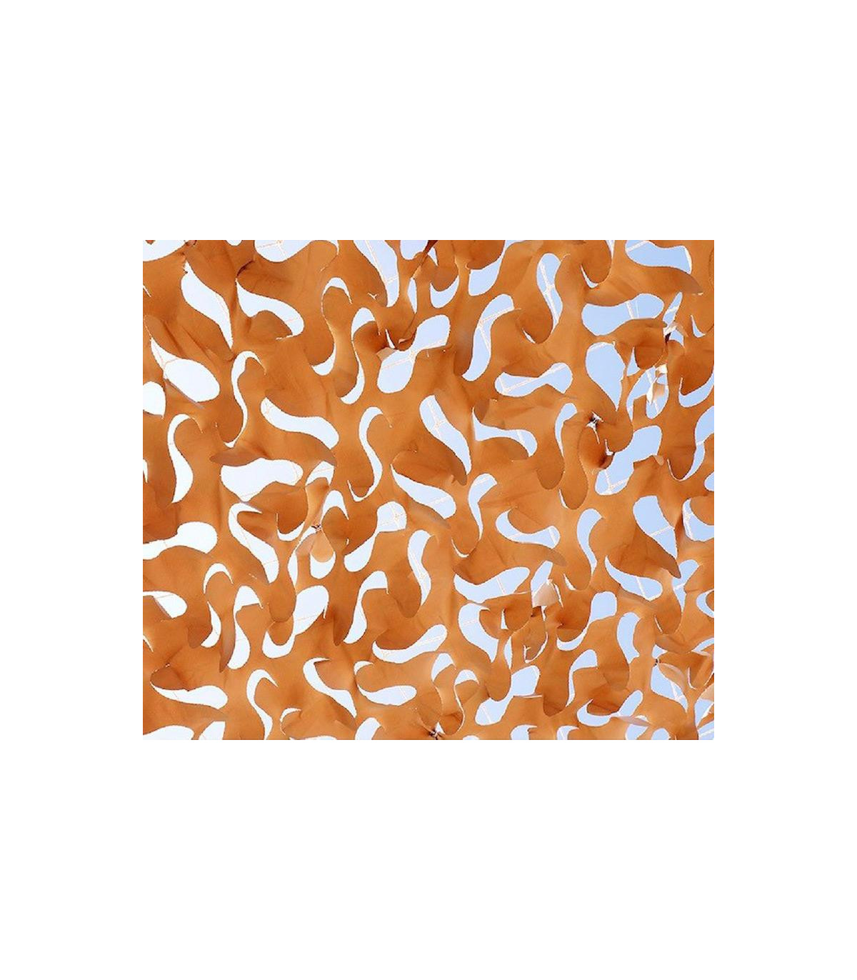 Δίχτυ Ενισχυμένης Σκίασης χρώμα μπεζ - καφέ με πλάτος 6,00μ (τόπι 50μ)