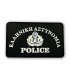 Εθνόσημο αστυνομίας PVC Mαύρο