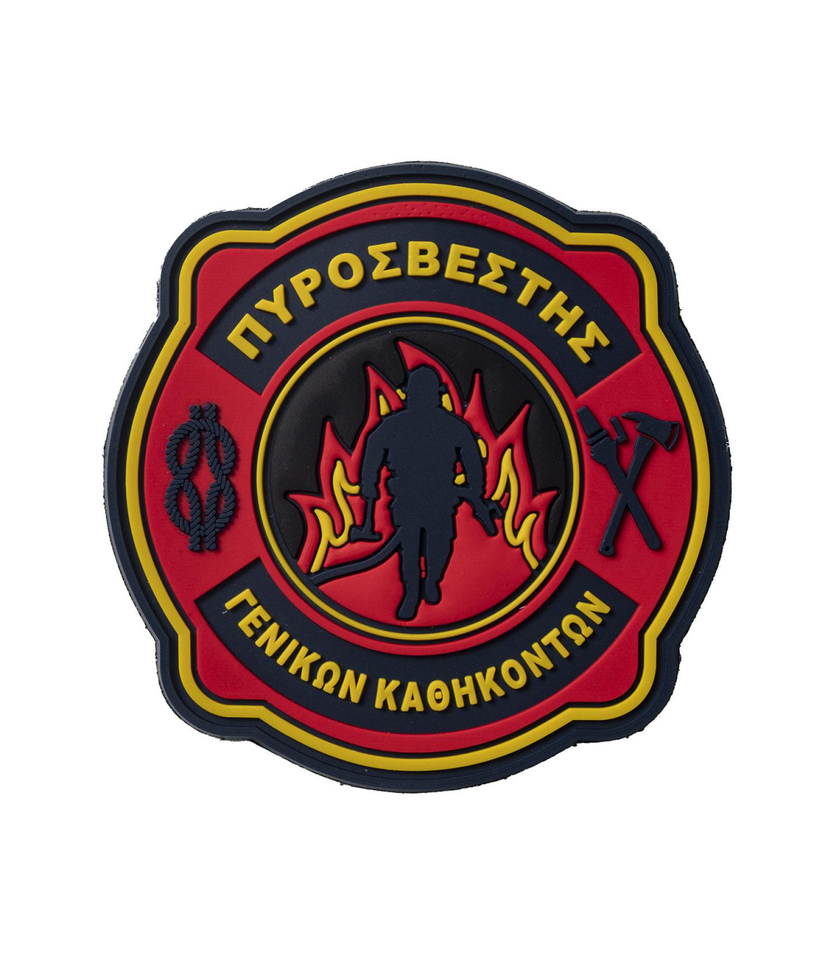 Σήμα Στήθους πυροσβεστικής Γενικών Καθηκόντων 3D (με velcro)