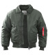 Survivors Fly Jacket Security Olive Green | Sabotage Oddal