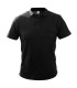 Survivors Polo T-Shirt Short Sleeve no embroidery Black (3XL-5XL) | Sabotage Oddal