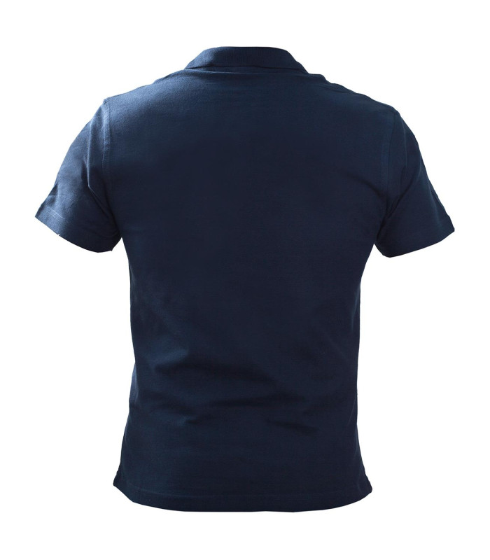 Survivors Polo T-Shirt Short Sleeve no embroidery Blue (3XL-5XL) | Sabotage Oddal