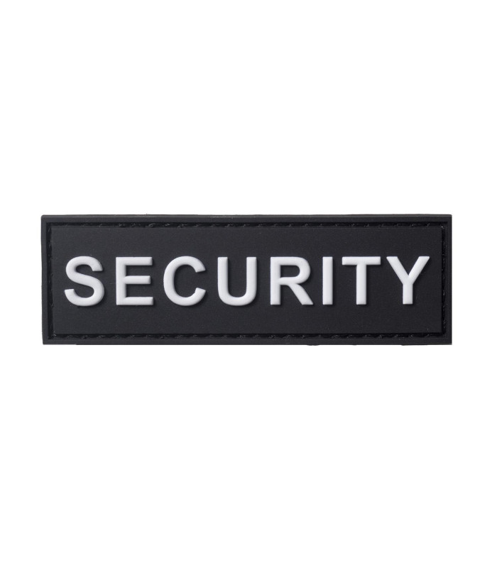 Σήμα Security με velcro 3D Στήθος 11 x 3 cm (μαύρο-άσπρο)