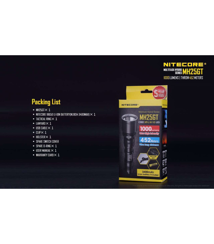 NITECORE MH25GT