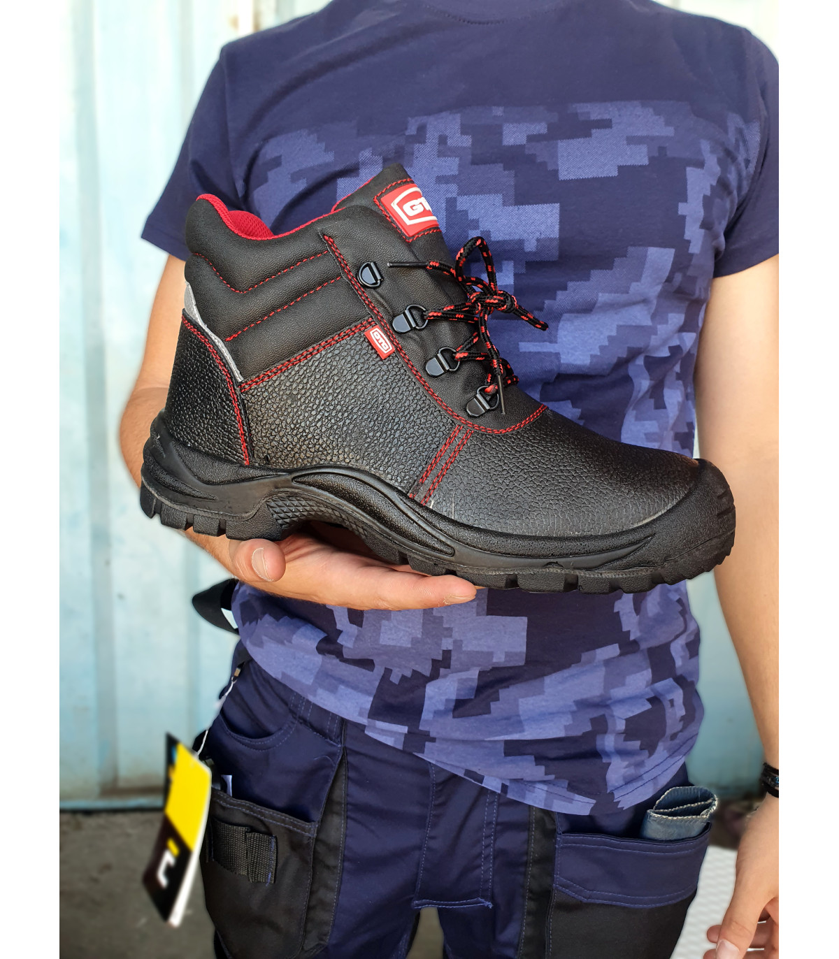 Μποτάκι χωρίς προστασία O2 αδιάβροχο μαύρο Νο.38 BWH101