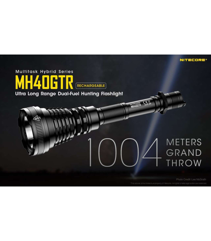 NITECORE MH40GTR 1200lm Φακός LED | Sabotage Oddal