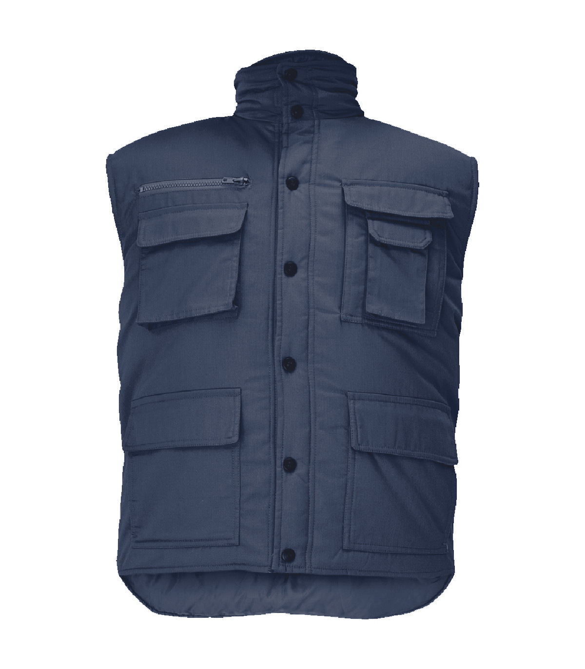 ΓΙΛΕΚΟ ΕΡΓΑΣΙΑΣ TRITON ΜΠΛΕ 4+2 ΤΣΕΠΕΣ 100%poly, 135g/m² Νο.M