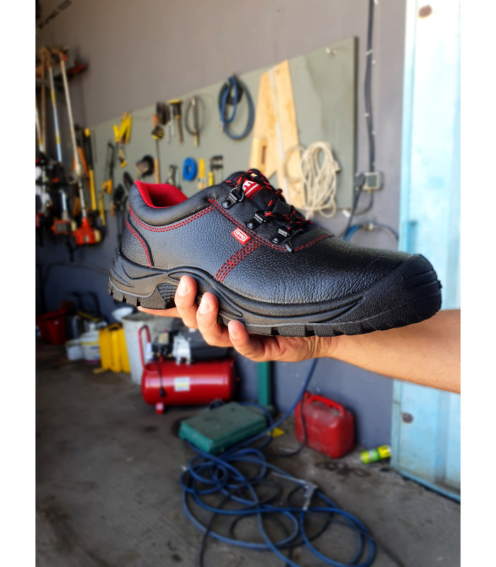 Παπούτσι δερμάτινο χωρίς προστασία Ν-46 O2 SRC μαύρο BWL102