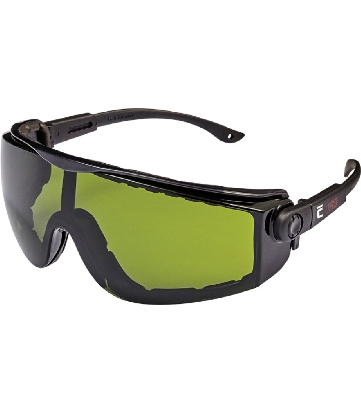 Γυαλιά προστασίας ηλεκτροσυγκόλλησης με ρυθμιζόμενο βραχίονα & σκουρό πράσινο φακό sh.5