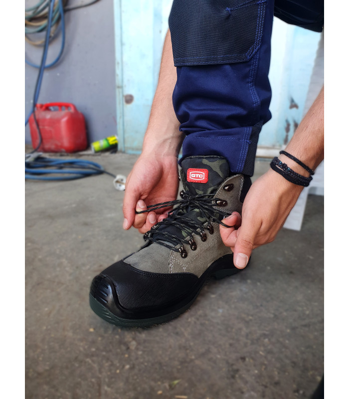 Μποτάκι εργασίας Agro N-40 01 SRC χακί