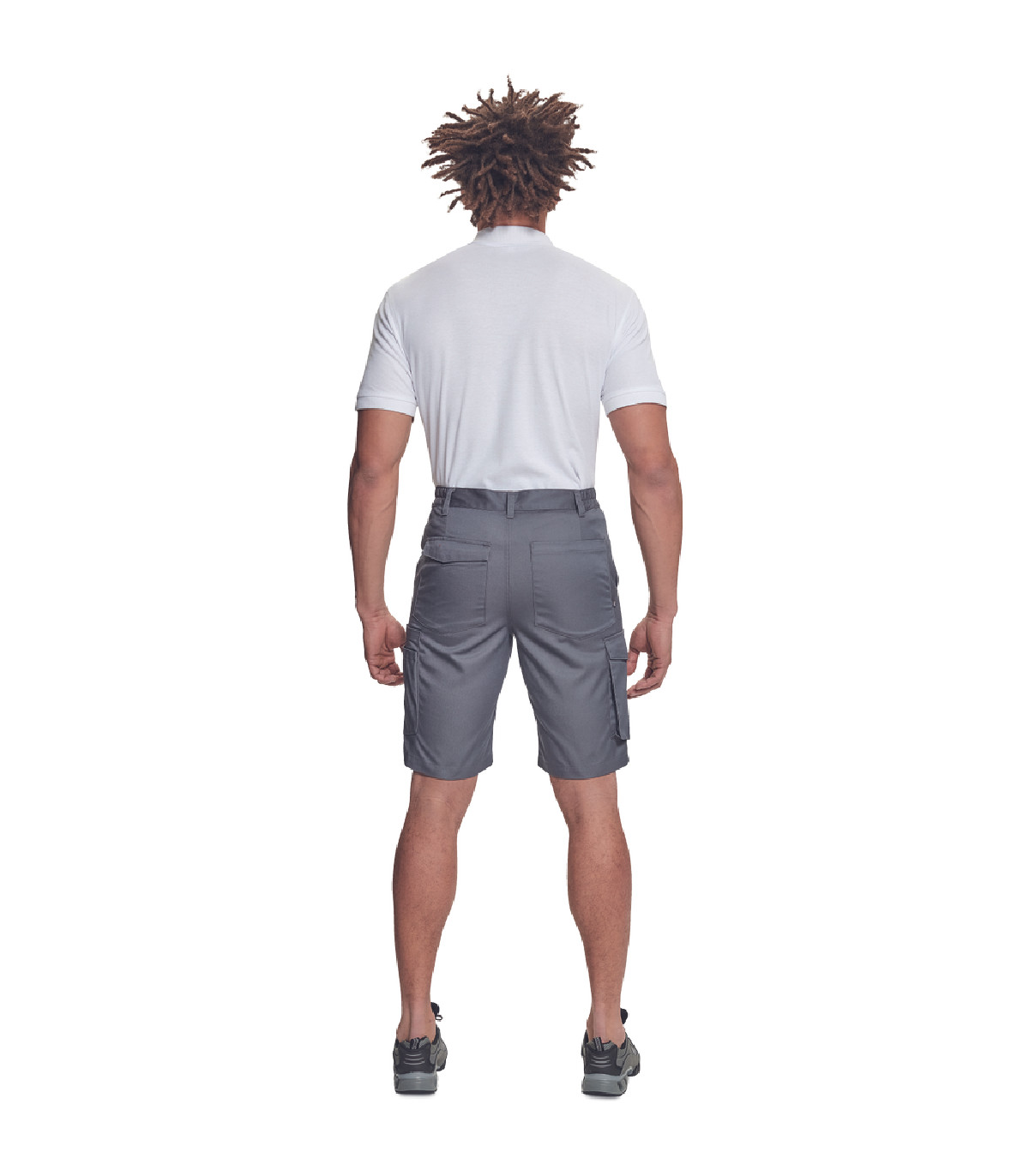 Βερμούδα εργασίας Gijon γκρι 65%poly-35%cott, 195 g/m² No 46/S