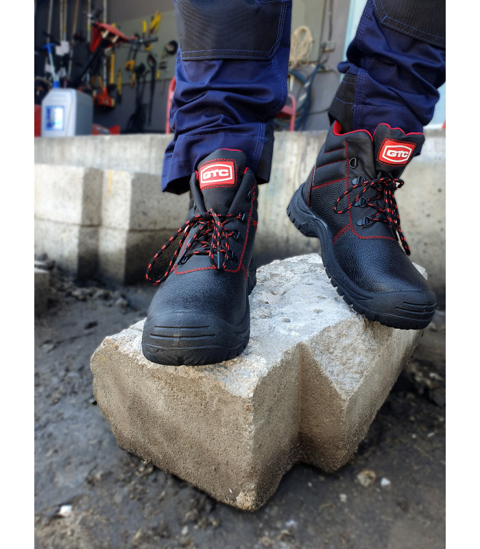 Μποτάκι χωρίς προστασία O2 αδιάβροχο μαύρο Νο.36 BWH101