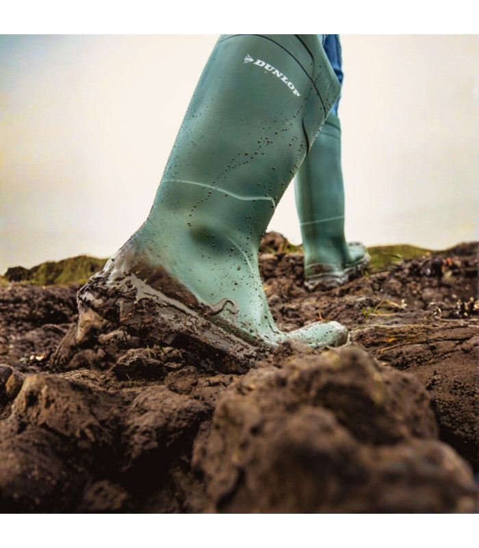 DUNLOP Μπότες γονάτου Pricemastor πράσινες 380VP No44